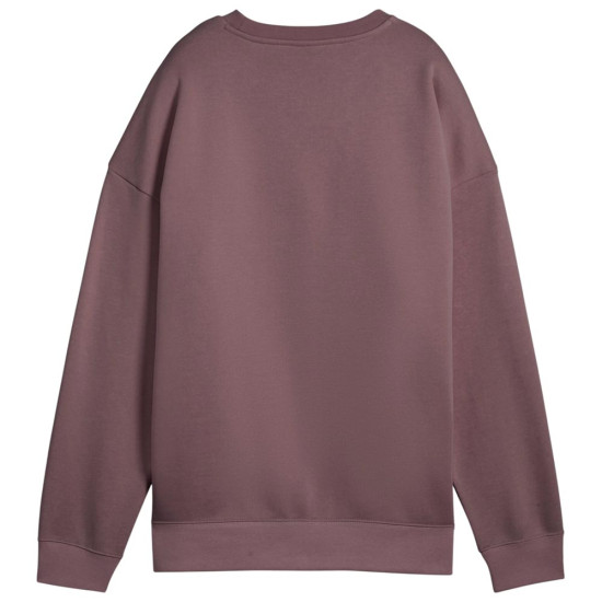 Puma Γυναικείο φούτερ Essentials Puma Logo Oversized Crew